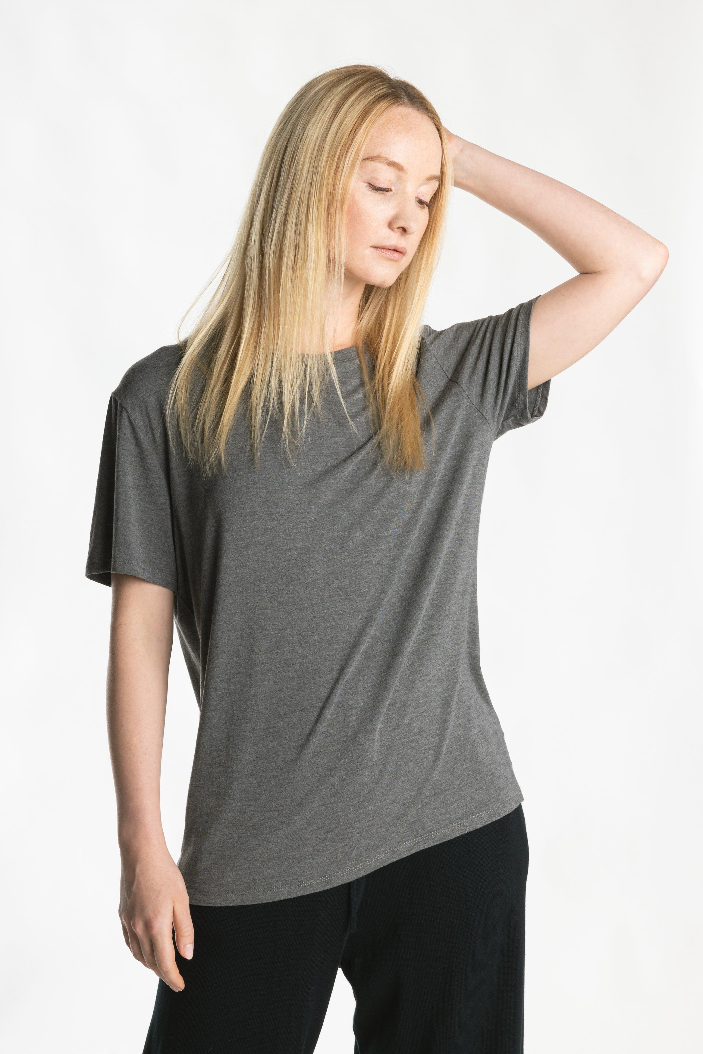 Women's Oversized Bamboo Tee - NOT LABELED