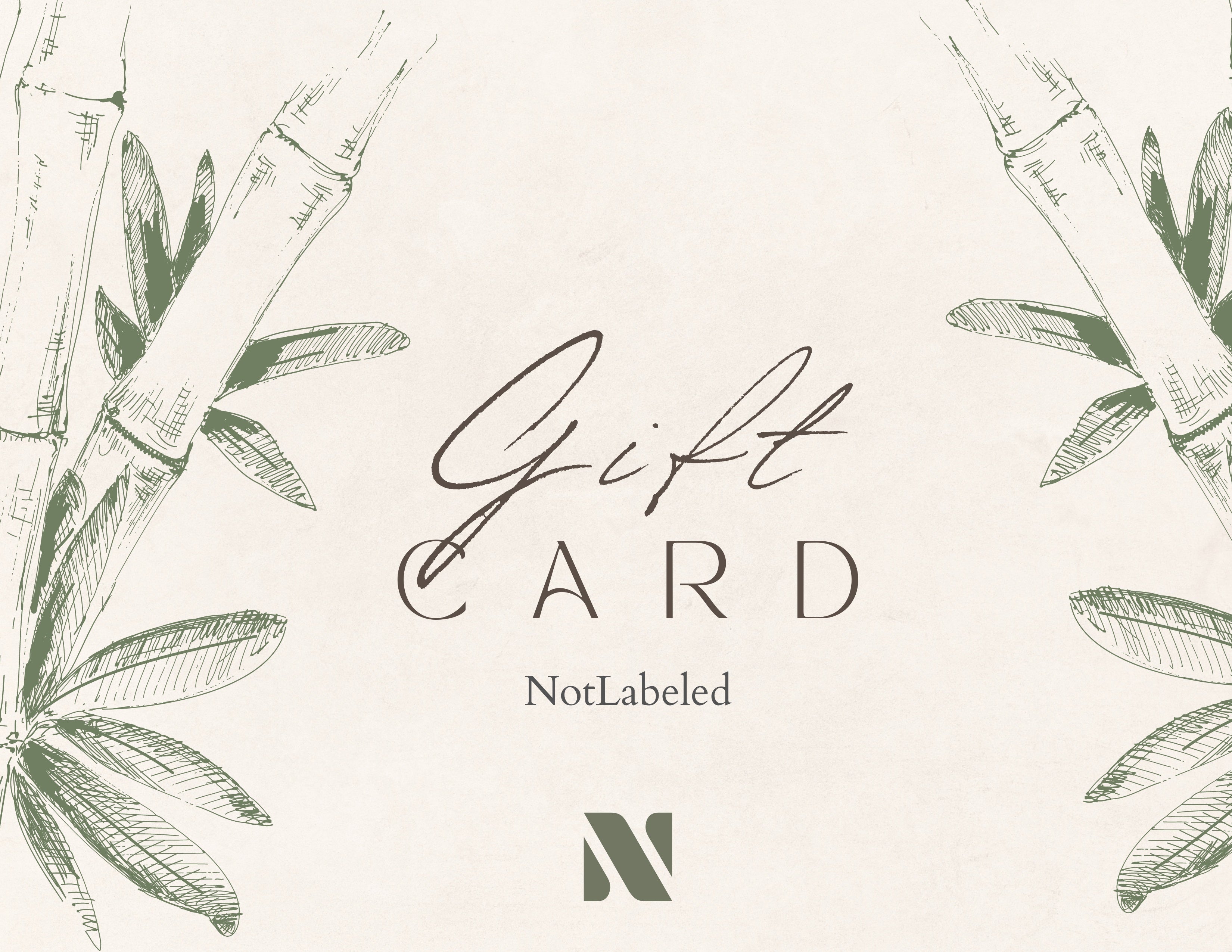 NotLabeled Gift Card